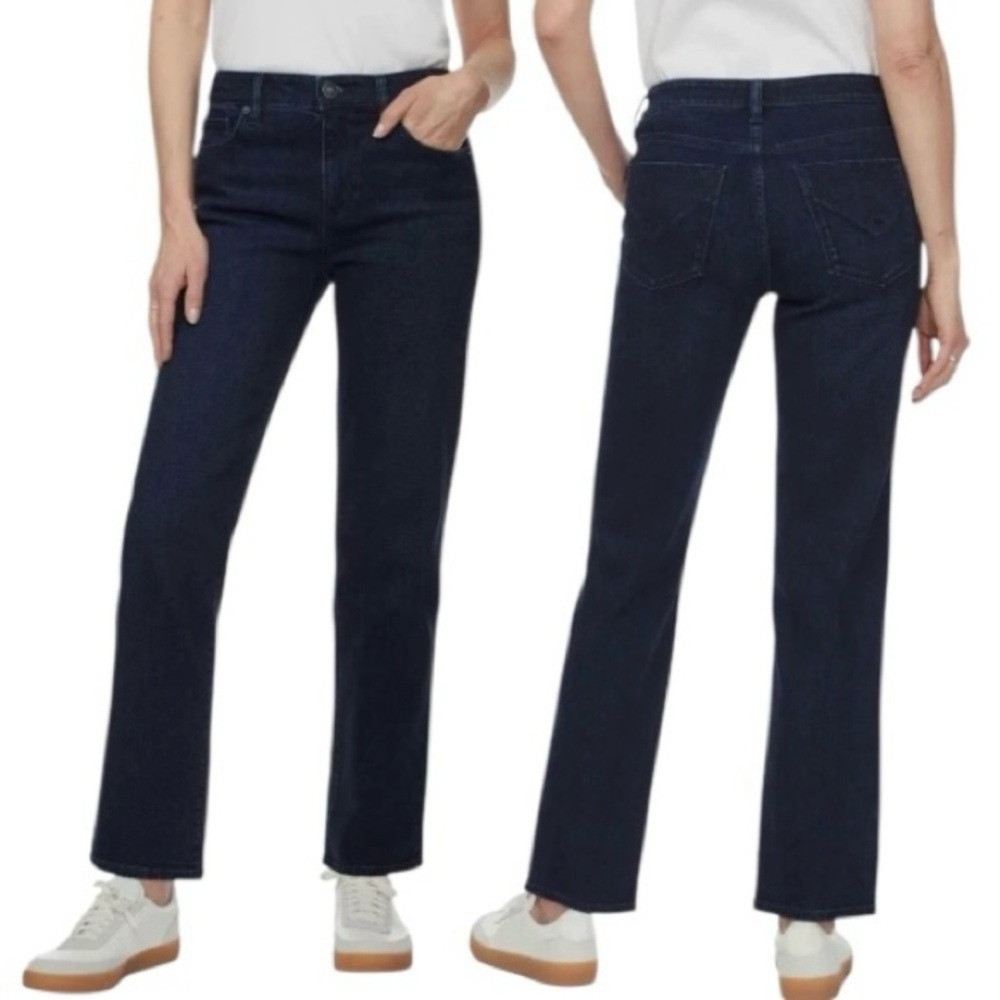 HUDSON Straight Leg Dark Wash Denim Jeans Size 8